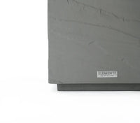 Colorado Side Table, Space Grey - Glass-Fibre Reinforced Concrete - Blackman Rowe