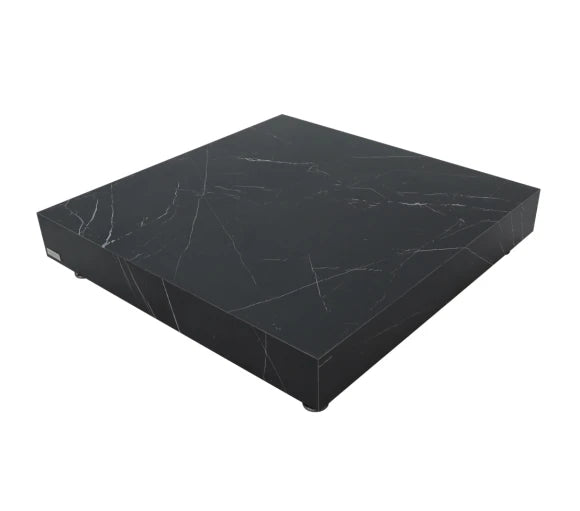 Sofia Coffee Table, Square, Large - Marble Porcelain - Blackman Rowe