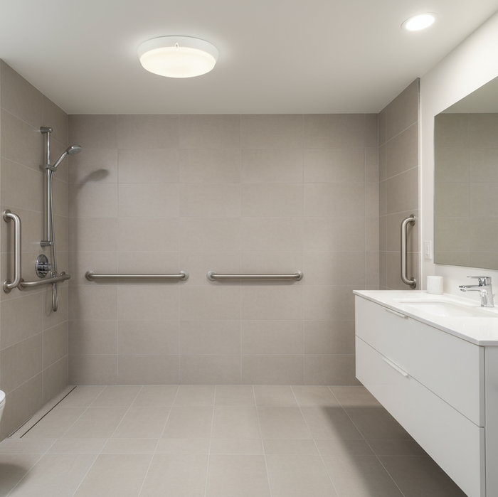 White ceiling light fixture on a white background