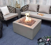 Ridgefield Fire Pit, Glass-fibre reinforced concrete construction - Blackman Rowe