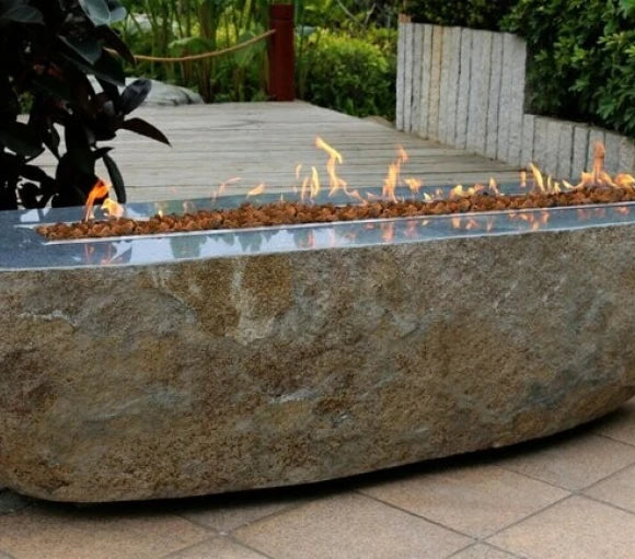 Burning Rock, Natural Stone - Blackman Rowe