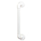 600x32 large plastic fluted white grab rail