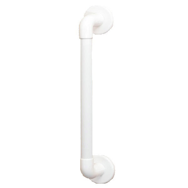 450x32 large plastic fluted white grab rail