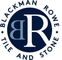 Logo of Blackman Rowe Tile and Stone with a stylized 'BR' in the center.