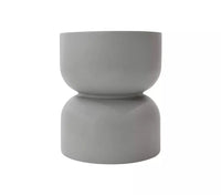 Chronos Side Table, Space Grey - Glass Fibre Reinforced Concrete - Blackman Rowe