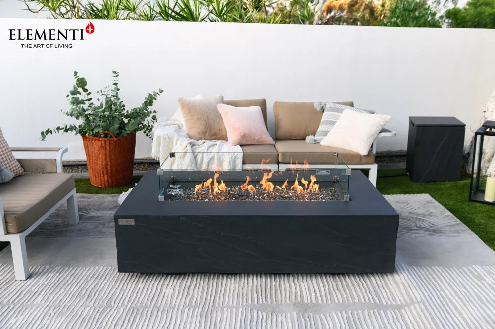 Cape Town Fire Table, Glass-fibre reinforced concrete - Blackman Rowe