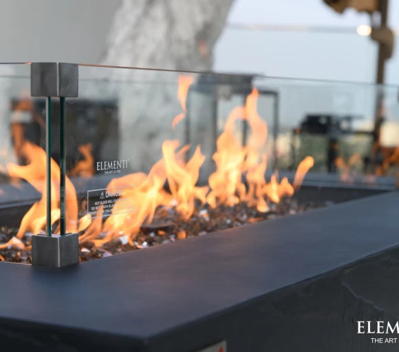Cape Town Fire Table, Glass-fibre reinforced concrete - Blackman Rowe