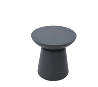 Kylix Side Table, Slate Black - Glass-Fibre Reinforced Concrete - Blackman Rowe