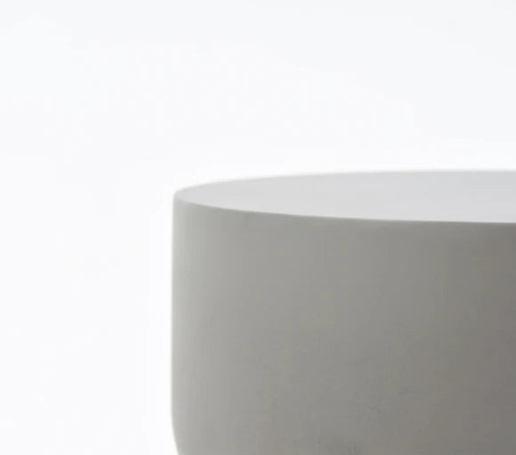 Chronos Side Table, Space Grey - Glass Fibre Reinforced Concrete - Blackman Rowe