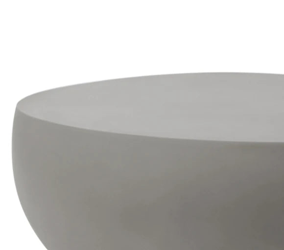 Ikaria Cobble Coffee Table, Space Grey - Glass-Fibre Reinforced Concrete - Blackman Rowe