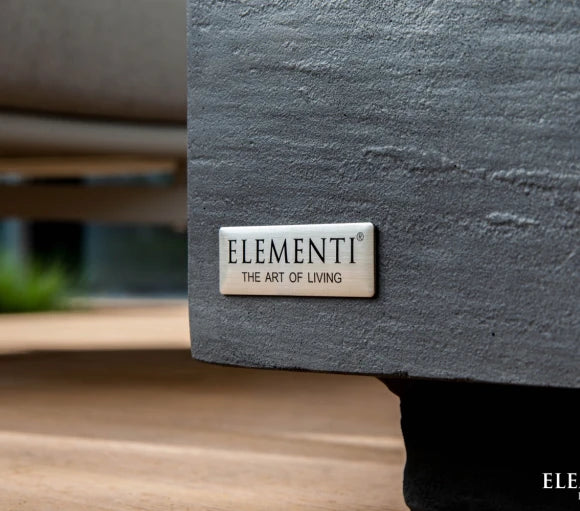 Colorado Side Table, Slate Black - Glass-Fibre Reinforced Concrete - Blackman Rowe