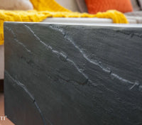 Colorado Coffee Table, Square Large, Slate Black - Glass Fibre Reinforced Concrete - Blackman Rowe