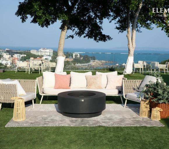 Nimes Fire Table, Glass-fibre reinforced concrete - Blackman Rowe