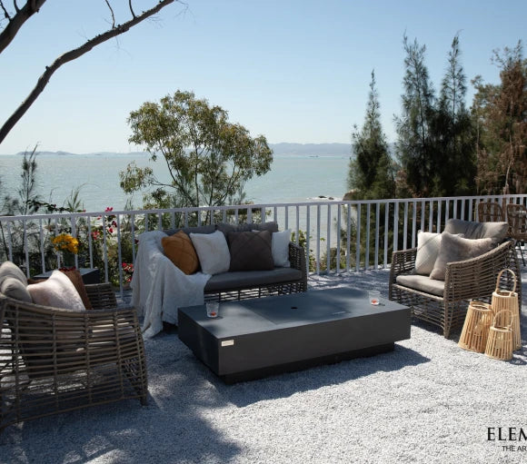 Cannes Fire Table, Glass-fibre reinforced concrete - Blackman Rowe
