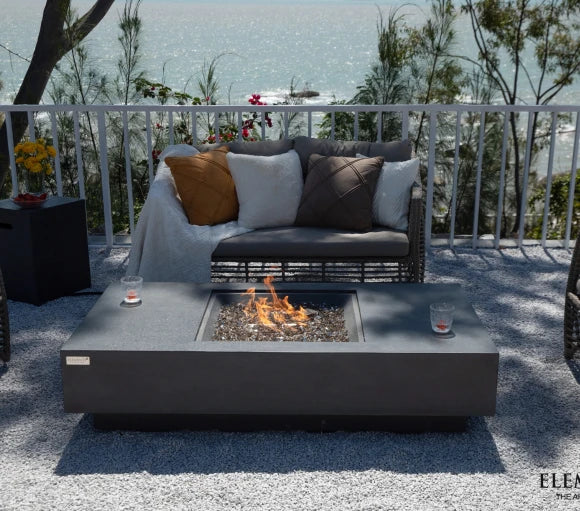 Cannes Fire Table, Glass-fibre reinforced concrete - Blackman Rowe