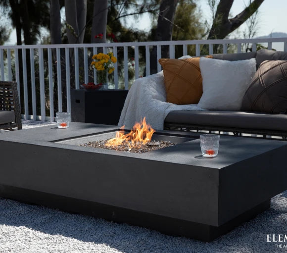 Cannes Fire Table, Glass-fibre reinforced concrete - Blackman Rowe