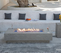 Riviera Fire Table, Glass-fibre reinforced concrete - Blackman Rowe