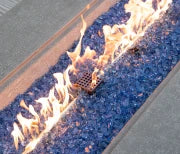 Riviera Fire Table, Glass-fibre reinforced concrete - Blackman Rowe