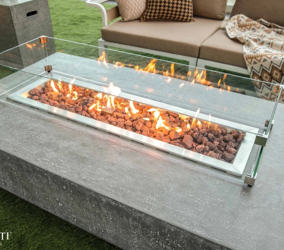 Hampton Fire Table, High performance cast concrete - Blackman Rowe
