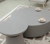 Kylix Side Table, Space Grey - Glass-Fibre Reinforced Concrete - Blackman Rowe