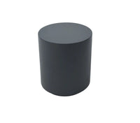 Rome Side Table, Large, Slate Black - Glass-Fibre Reinforced Concrete - Blackman Rowe