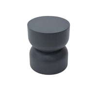 Chronos Side Table, Slate Black - Glass Fibre Reinforced Concrete - Blackman Rowe