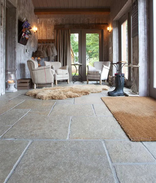 Trusloe Limestone Seasoned Finish, 2 sizes, £69.00/ M2 - Blackman Rowe