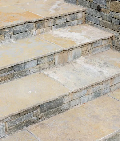 Trusloe Limestone Seasoned Finish, 2 sizes, £69.00/ M2 - Blackman Rowe