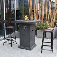 Montreal Bar Table, Handcrafted glass-fibre reinforced concrete - Blackman Rowe
