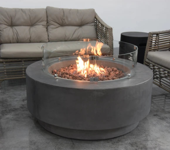 Ross Fire Table, High performance cast concrete - Blackman Rowe