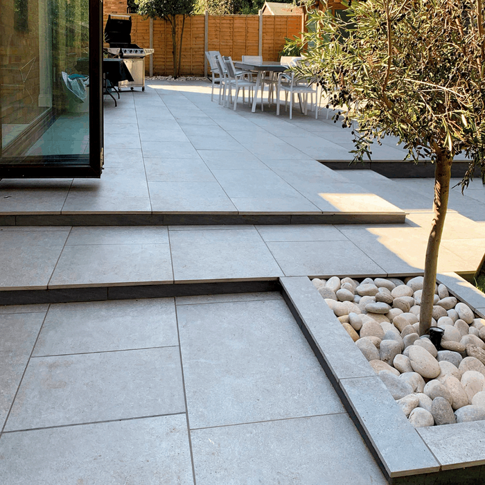 Optimal Porcelain Paving, £46.30/ M2 Cream Tile Porcelain Exterior Tiles 2cm Blackman Rowe