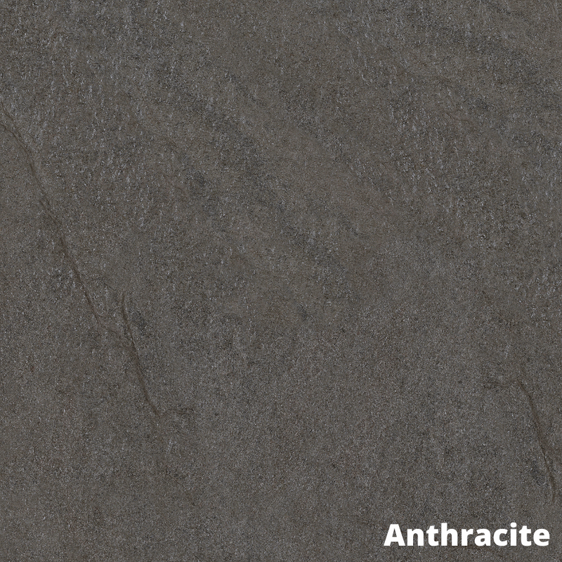 Pietra Serena Porcelain Paving, £39.40/ M2 Anthracite Grey Tile Porcelain Exterior Tiles 2cm Blackman Rowe