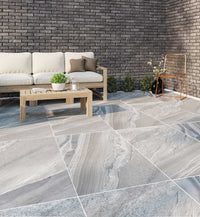 Quartzite Porcelain Paving 120x60x2cm £91.68/ M2 - Blackman Rowe