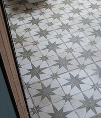 Spitalfields Ceramic Retro Star, four colours, £52.50/M2 - Blackman Rowe