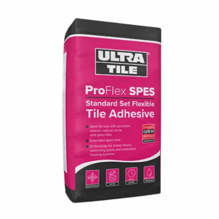 Ultra Proflex SPES adhesive S1 - White Tiling Adhesives & Grout Blackman Rowe