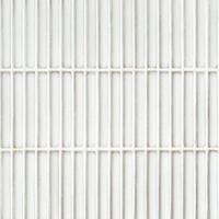 Bamboo Decorative Mosaic, White, £16.25 per sheet Mosaic Tiles Porcelain Decorative Tiles White Tile Ca Pietra