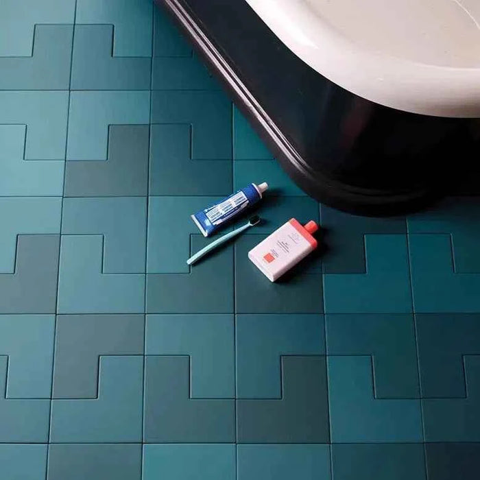 Abstract Porcelain, Teal, £109.26/ M2 sample