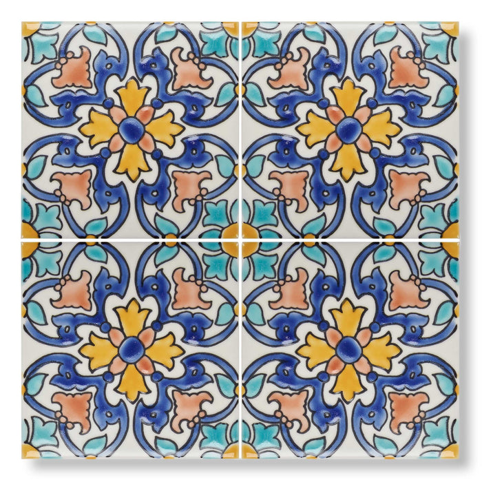 Acapulco, Luna, £477.66/ M2 Decorative Tiles Decorative Tiles Sale Multicoloured Tile Porcelain Decorative Tiles Fired Earth