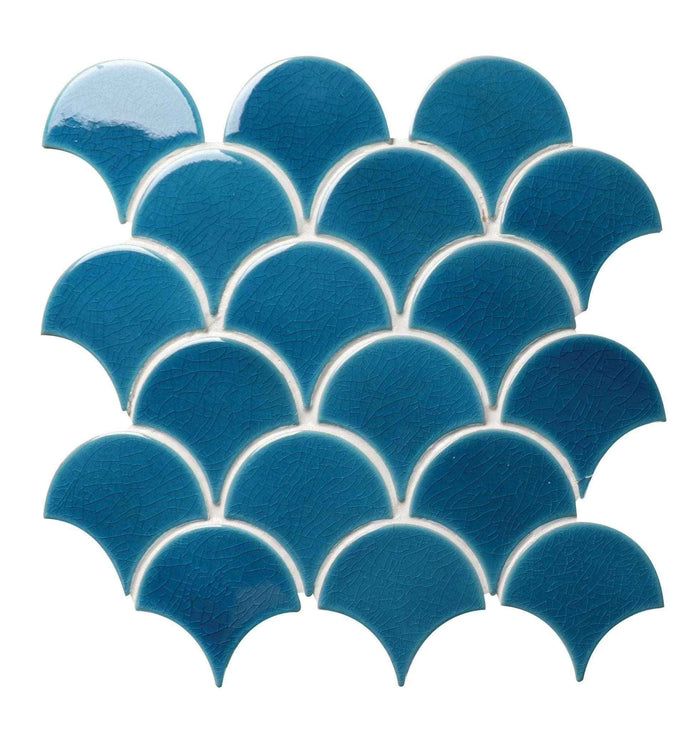 Atlantis Porcelain Mosaic, Ultramarine, £15.88 per sheet