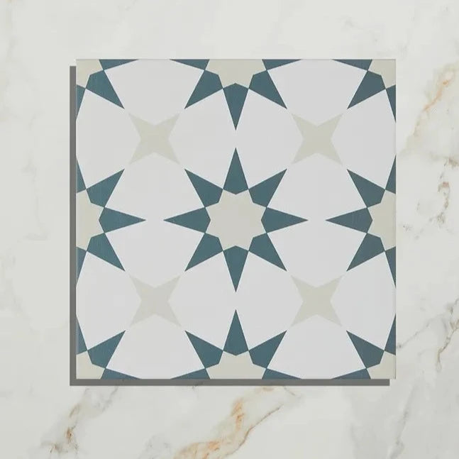 Atlas, Denim, £79.20/ M2 Blue Tile Decorative Tiles Porcelain Decorative Tiles Ca Pietra