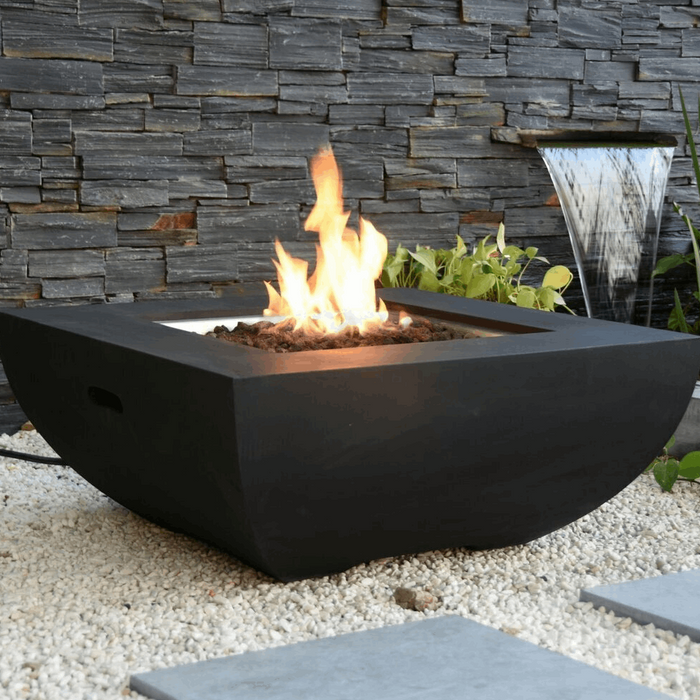 Elementi Aurora Black Fire Table Fire Pits & Fire Tables Elementi