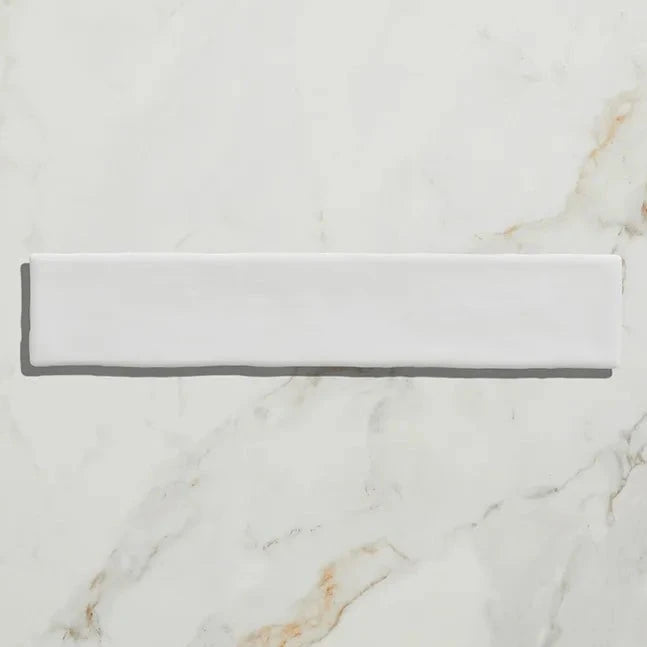 Avebury Glazed Brick Style, Milk White, £84.48 / M2 Decorative Tiles White Tile Ca Pietra