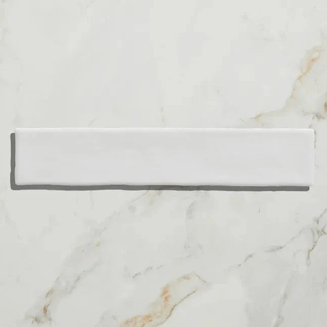 Avebury Glazed Brick Style, Milk White, £84.48 / M2 sample Sample Ca Pietra Sample