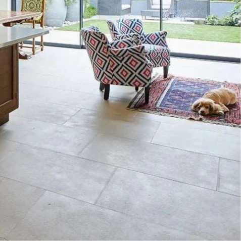 Neranjo Etched Finish Limestone, £99.00/ M2 Cream Tile Natural Stone Exterior Tiles Ca Pietra