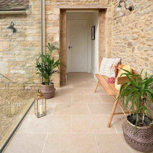 Buscot Limestone Tumbled Finish, 3 sizes, from £75.00/ M2