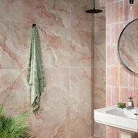 California, Rose £90.00/ M2 Marble Effect Tiles Pink Tile Ca Pietra