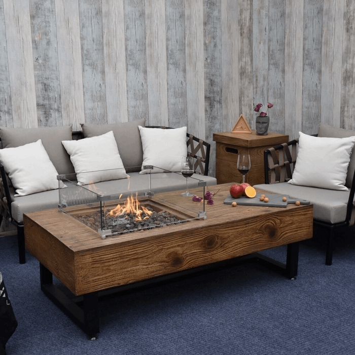 Elementi Naples Coffee Table Fire Pit Fire Pits & Fire Tables Elementi