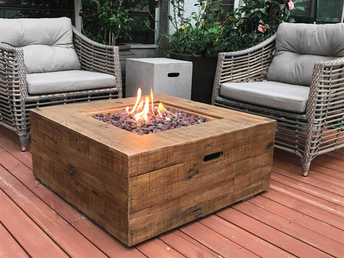 Elementi Wilton Fire Table Fire Pits & Fire Tables Elementi