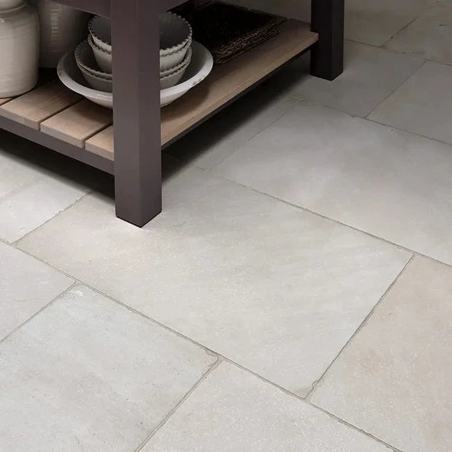 Dorchester Sandstone Tumbled Finish, £120.00/ M2 Cream Tile Limestone Tiles Sandstone Ca Pietra