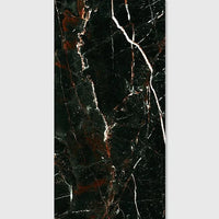 Marble Luxe, Laurant, £93.00/ M2 Black Tile Marble Effect Tiles Ca Pietra